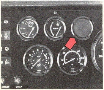 Volvo B10M Mk I Central Warning Light / Lamp / Indicator