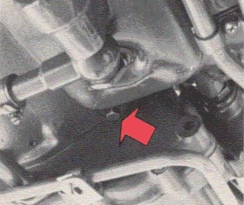 Volvo B10M Mk I Engine coolant engine drain plug