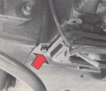 Volvo B10M Mk I Engine coolant engine drain plug